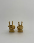 Vintage Brass MCM Snails-A Pair