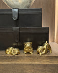 Vintage Brass Bulldogs Trio