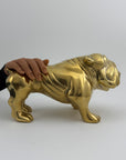 Large Vintage Brass Bulldog 11.5 pounds