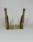 Vintage Brass GreyhoundDog Bookends
