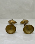 Vintage Brass Birds- A Pair