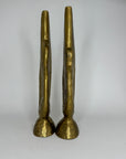 Pair Vintage Swan Bookends 15” | Brass Bird Sculptures, Hollywood Regency Decor