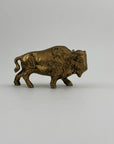 Vintage Brass Bison