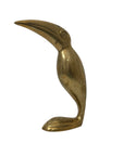 Vintage Brass Toucan Figurine by Gatco – Mid-Century Modern Charm