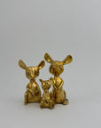 Vintage Brass Mice-A Set of Three