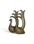 Vintage Brass Peacocks pair by Frederick Cooper