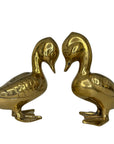 Vintage Brass Ducks