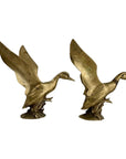 Vintage Brass Wings Up Bird Pair
