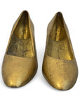 Vintage Brass High Heel Pumps – Pair