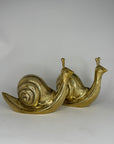 Vintage Brass Snails-A Pair