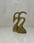 Vintage Brass Antelope Figurines-A Pair