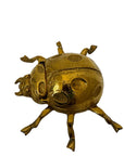 Vintage Brass Ladybug