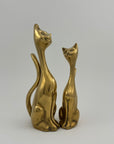 Vintage Bronze Cats-A Pair