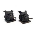 Vintage Bulldog With Cigar Bookends-A Pair