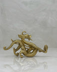 Vintage Brass Spitfire Dragon