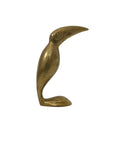 Vintage Brass Toucan Figurine by Gatco – Mid-Century Modern Charm
