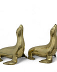 Vintage Brass Seals- A Pair by Frederick Cooper