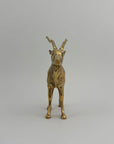 Vintage Brass Antelope