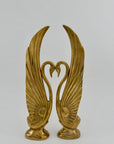 Vintage Brass Swans-A Pair by Dolbi Cashier
