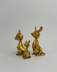Vintage Brass Mice-A Set of Three
