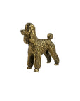 Vintage Brass Poodle