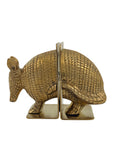Vintage Brass Armadillo Bookends-A Pair