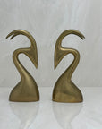 Vintage Brass Antelope Figurines-A Pair