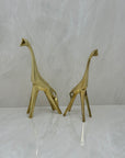 Vintage Brass Giraffes-A Pair