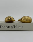 Vintage Brass Hedgehogs-A Pair