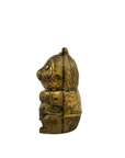 Vintage Brass Panda Bank