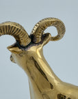 Vintage Brass Rams-A Pair