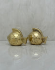 Goldfish Whimsy-Vintage Brass Fish-A Pair