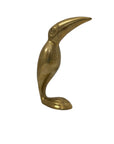Vintage Brass Toucan Figurine by Gatco – Mid-Century Modern Charm