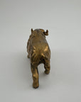 Vintage Brass Bison