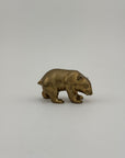 Small Vintage Brass Bear