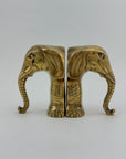 Vintage Brass Elephants- A Pair