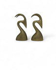 Vintage Brass Antelope Figurines-A Pair