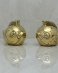 Goldfish Whimsy-Vintage Brass Fish-A Pair