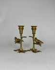 Vintage Mottahedeh Brass Candlestick Pair