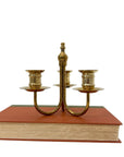 Vintage Brass 3-Arm Candelabra