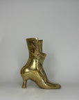 Vintage Brass Witches Boot