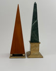 Curated Vintage Obelisks- A Pair