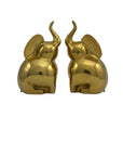 Vintage Brass Elephants-A Pair
