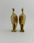 Vintage Brass Heron Birds-A Pair