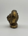 Vintage MCM Brass Snail