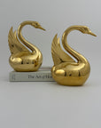Vintage Brass Angel Wings Love Swans-A Pair by Dolbi Cashier