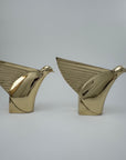 Dolbi Cashier Brass Birds-A Pair