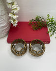 Pretty Vintage Brass Votive Candleholders