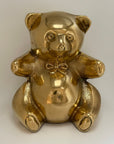 Vintage Brass Teddy Bear Bookends