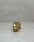 Vintage Brass Hippo
